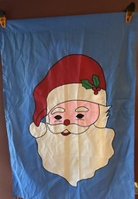 Santa Flag Christmas Seasonal