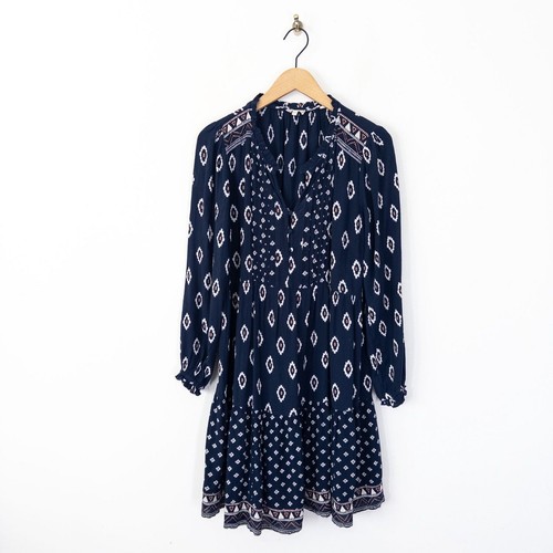 Fat face navy - ikat, boho
