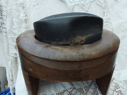 Antique wooden millinery - wooden,