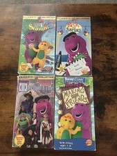 Lot of 4-PC Barney the