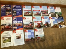 Farm Force farm machinery brochures x 18 job lot