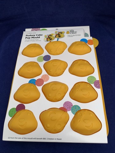 Pudsey cake pop - pudsey, mould