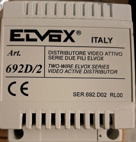 Elvox 692d two wire video - 692d/2,