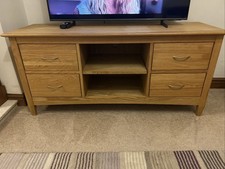 Laura Ashley Oak Media Cabinet