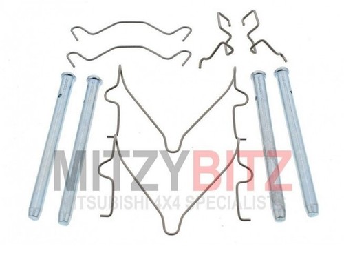 Rear caliper brake pad - rear, fitting