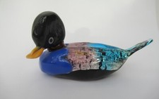 Vintage Murano Glass Duck With
