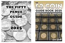 🔥 2025 Latest UK and Territories 50 And £2 50 pence and 2 Pound Coin Guide Book