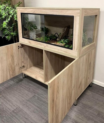 Pre built viviarium - pre-built, side