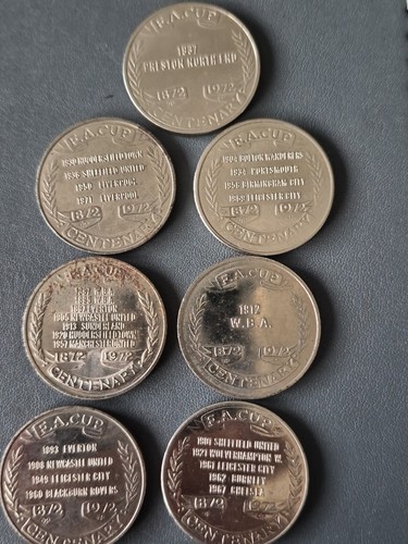 Cup centenary coins 1972 - bp,