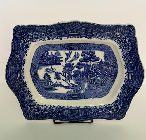 Antique blue willow - antique,