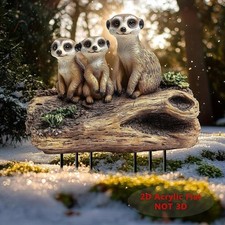 Meerkat Garden Stake Patio