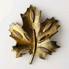 Vintage Leaf Brooch Sycamore
