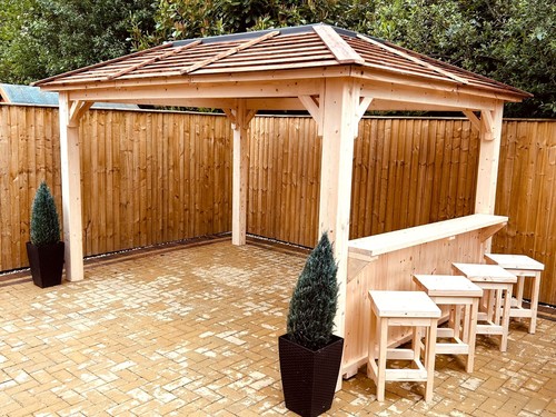 Gazebo strong wooden - gazebo,