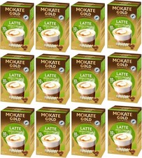 Mokate Gold Premium Irish Cream Latte Coffee x 10 Pack of 12 Total 120 Sachets