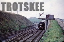 35mm Slide BR British Railways Steam Loco 42379 Class 4P Hindlow 1961 Original