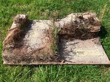 DIORAMA 1/35 scale 26x51cm 3 level scenery  PAINTED & finished as in the picture