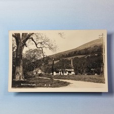 Bossington Minehead Somerset Postcard C1925 Real Photo Houses & Lane