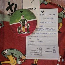 Xmas Buddy The Elf Movie Adult