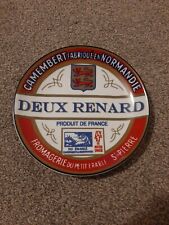 BIA INTERNATIONAL Cheese Bistro Plate "DEUX RENARD" Plate With Wall Hanger Disc 