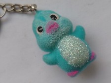 Vintage Retro Keyring Key Ring soft fluffy plush furry Tweety pie baby bird 
