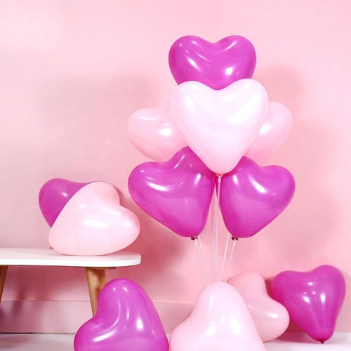 100 love heart - heart, balloons
