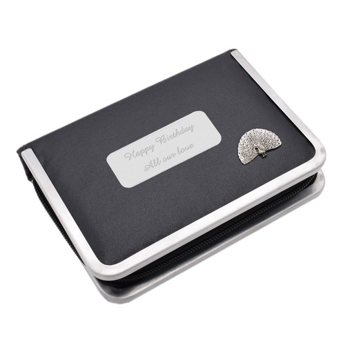 Personalised peacock pewter - personalised,