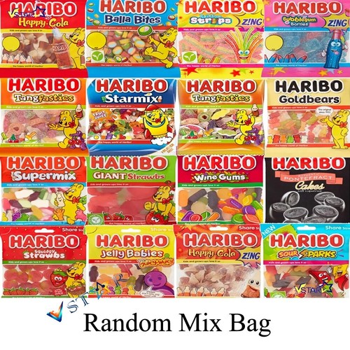 Haribo sweets bags 140g - sweets,
