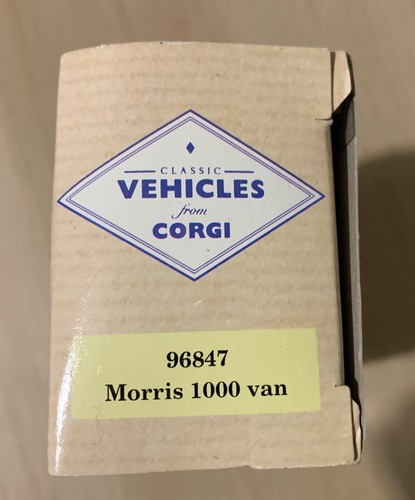 Corgi morris 1000 van - morris,