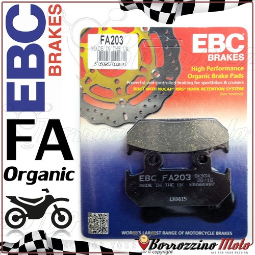 Brake pads anterior - anterior, organic