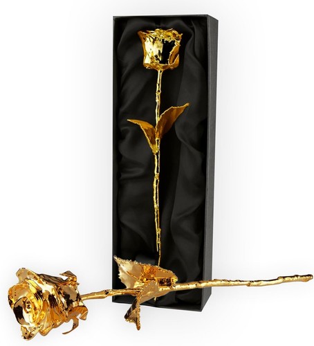 Gold rose flower - gold,