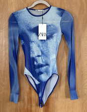 Zara Polyamide Mesh Bodysuit
