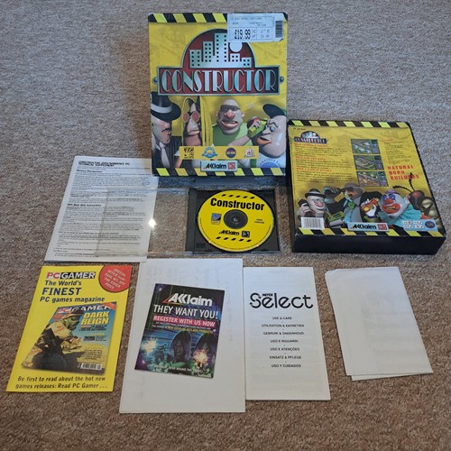 Acclaim constructor rom - acclaim, cd-rom
