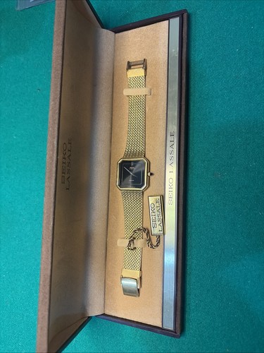 Seiko lassale quartz gold - seiko, gold-tone