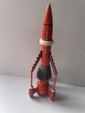 Wooden Thunderbird 3 Hand painted 8” Model