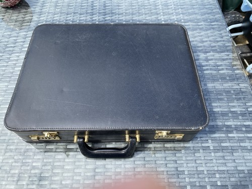 Vintage hard shell briefcase - vintage,