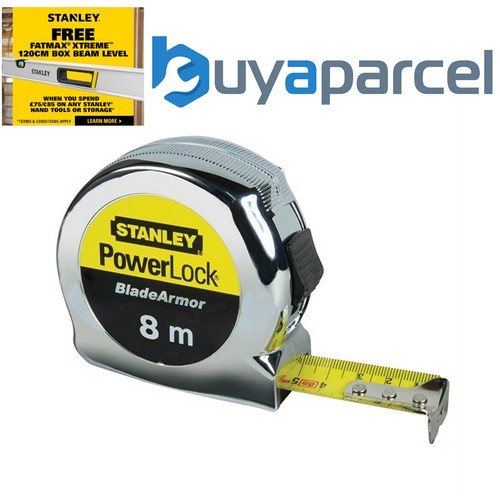 Stanley pocket tape - measure, 8m
