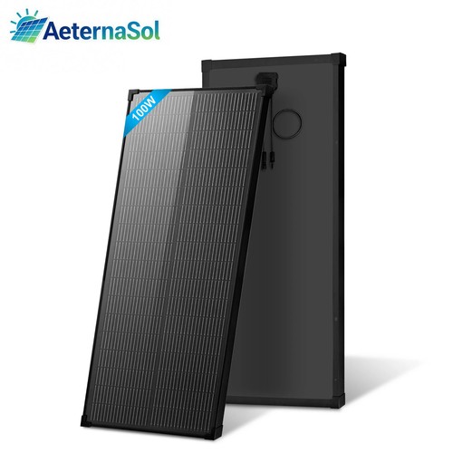 Aeternasol 100w solar panel - aeternasol,