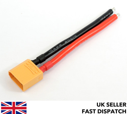 Male xt90 connector - male,