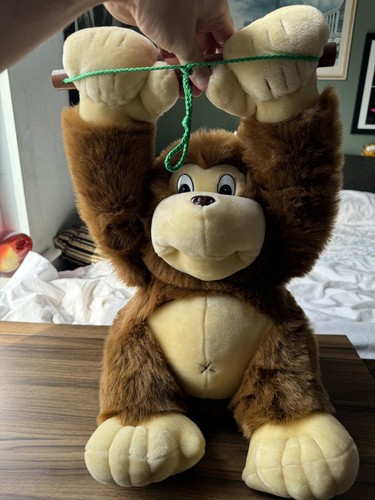 Jade toys large monkey - jade, hanging