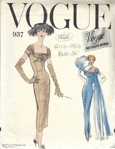 1956 vintage vogue - vogue, sewing