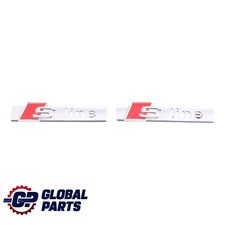 Audi Q5 FY Fender Wing S Line Badge Emblem Logo Left Right N/O/S Set 8N0853601A 