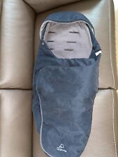 QUINNY BUZZ UNIVERSAL BLACK CHARCOAL FOOTMUFF COSYTOES CARRYCOT SLEEPING BAG