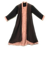 KIDS GIRLS BLACK ABAYA |