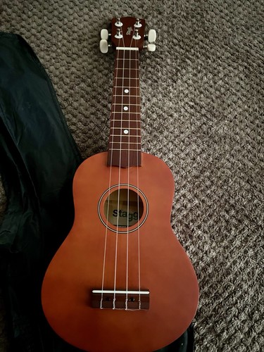 Stagg ukulele handmade brown - ukulele,