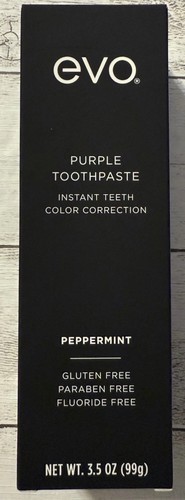 Evo purple toothpaste - evo,