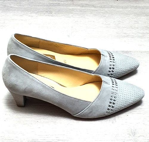 Brand new gabor grey suede - brand,