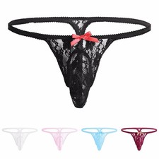 Lace Bow Men's Mesh Breathable