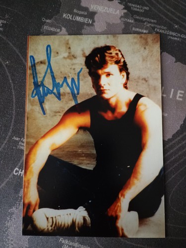 Patrick swayze autograph - swayze,
