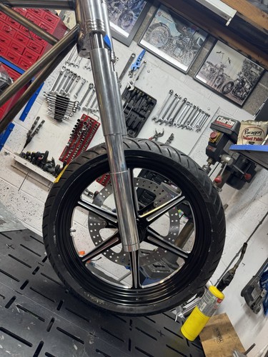 Harley front wheel - , chopper