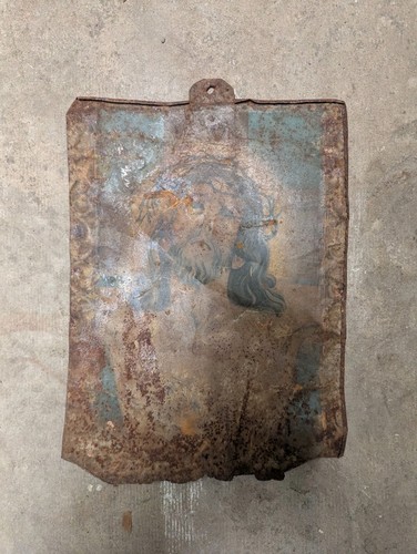Antique mexican tin - antique,